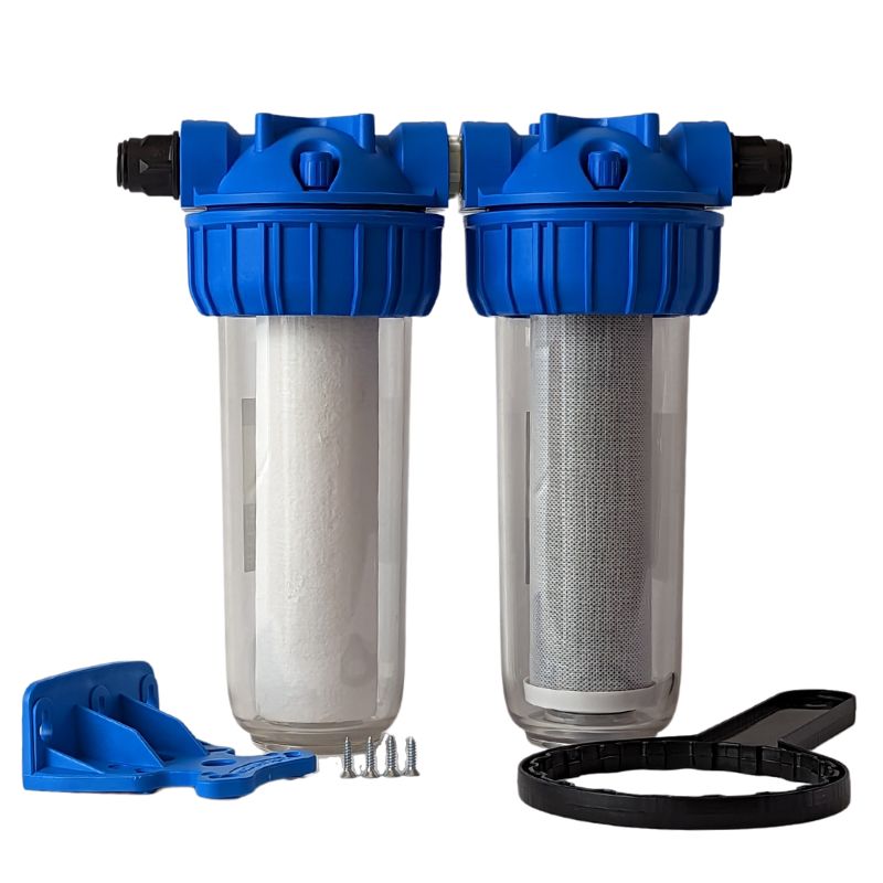 2 Stage Drinking Water Filter System, Under Sink Kit - Ultra Soft
